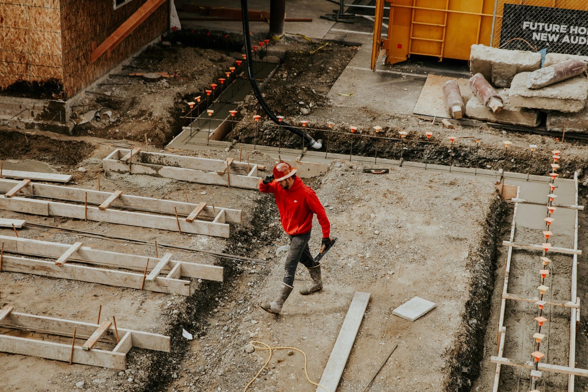 Concrete site workflow proof point